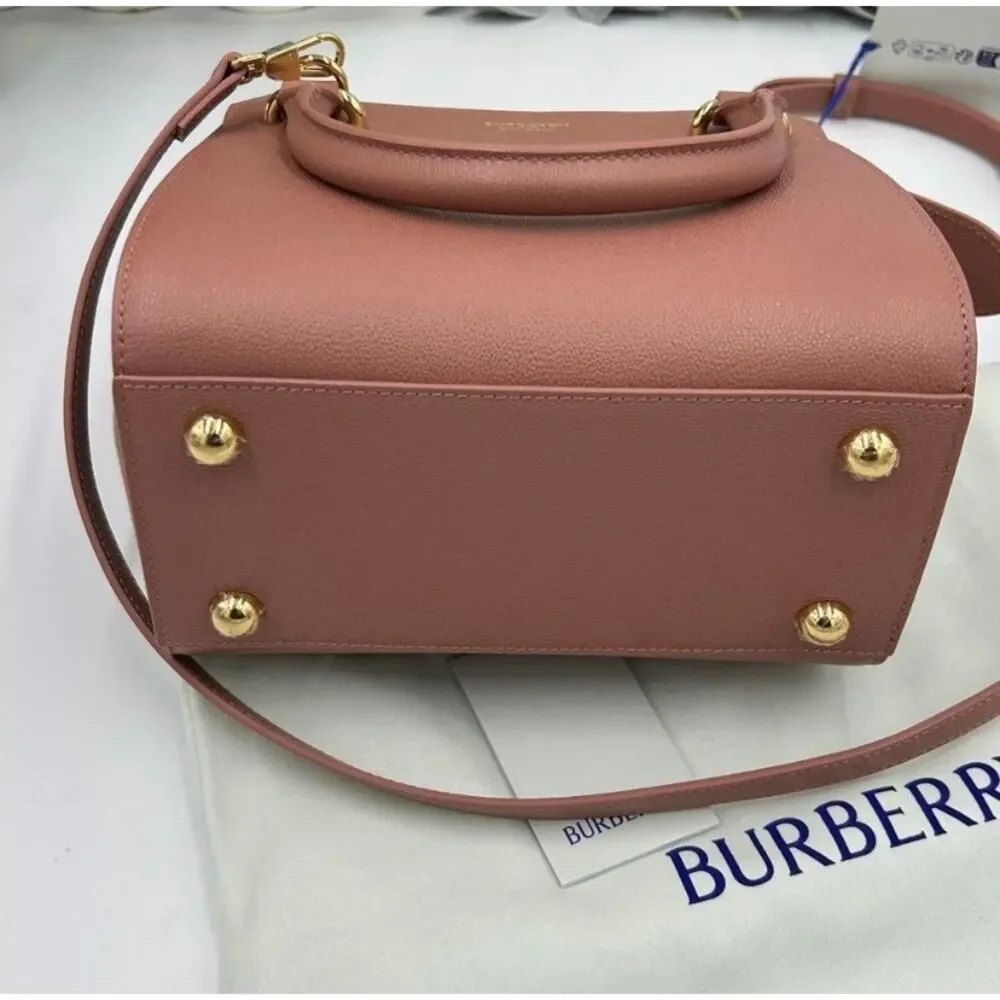 Women's Burberry, mini top handle satchel handbag, detachable shoulder strap - Picture 11 of 16